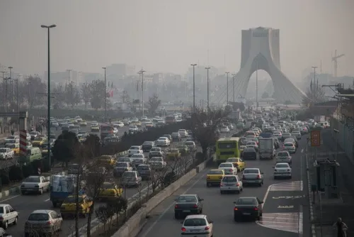 ازن آلاینده شاخص هوای تهران
