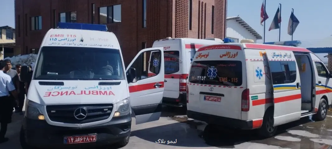 مصدومیت ۱۱ نفر در تصادف بامداد امروز بزرگراه لشگری در تهران
