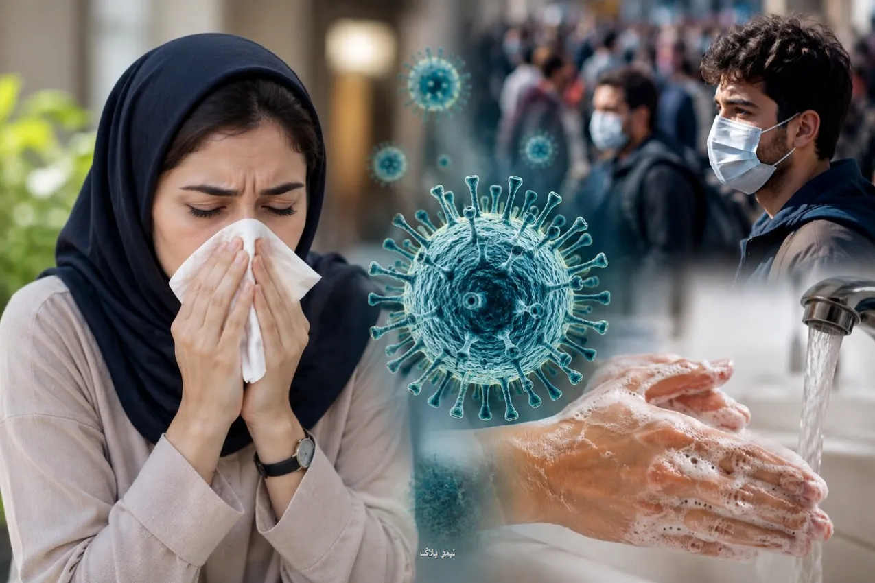 شروع اخطار در رابطه با افزایش مبتلا شدن به کرونا و آنفلوانزا موج بیماری ها زودتر