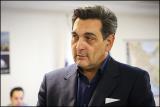 حضور شهردار تهران با موتور برقی بومی در یك همایش علمی