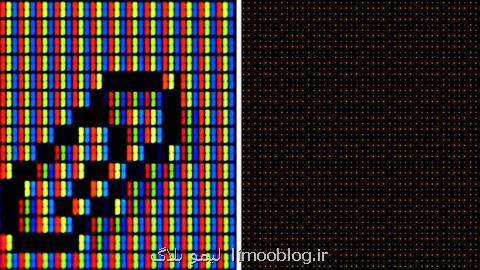 ساخت نمایشگری با پیكسل های یك میلیون بار كوچكتر از موبایل