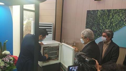 رونمایی از محصولات دانش بنیان پارك فناوری پردیس با حضور معاون علمی رئیس جمهور