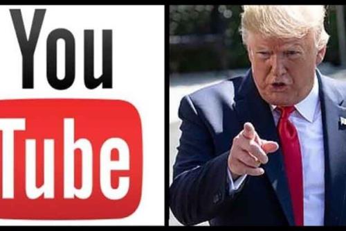 كانال ترامپ در یوتیوب تعلیق شد